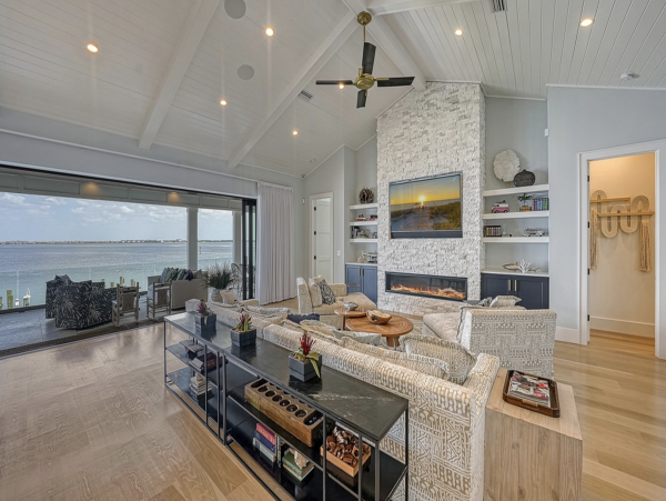 Bayfront Luxury Vacation Rental in Holmes Beach with Private Dock, Pool & Spa